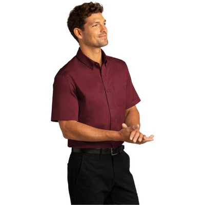 Port Authority® Short Sleeve SuperPro React Twill Shirt
