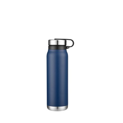 Endura 20 oz Navy Vacuum Water Bottle with Removable SS Lid