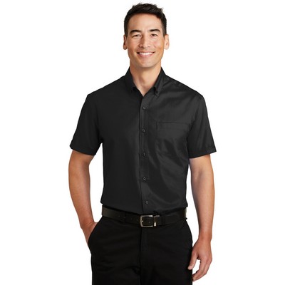 Port Authority® Short Sleeve SuperPro™ Twill Shirt.